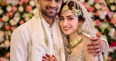 Shoaib Malik with new wife