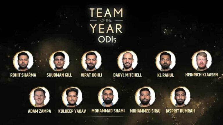 ICC Men’s ODI Team of the Year 2023-24: जाने किस खिलाड़ी को मिली जगह
