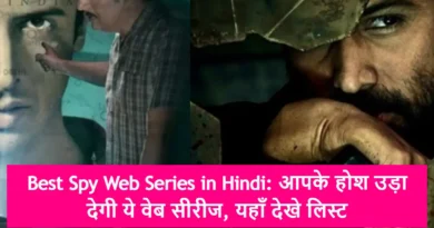 Best Spy Web Series in Hindi