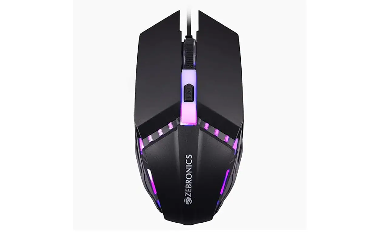 ZEBRONICS PHERO Wired Gaming Mouse